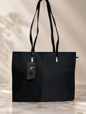 Folli Follie shoulder bag new, large black with dust bag