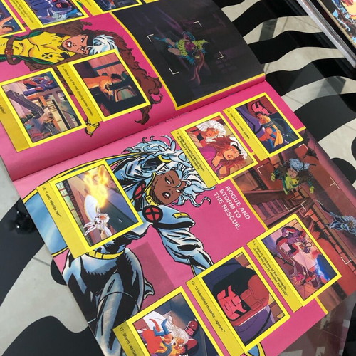 X-Men ‘92 Jim Lee Sticker Album like new with 156 stuck stickers