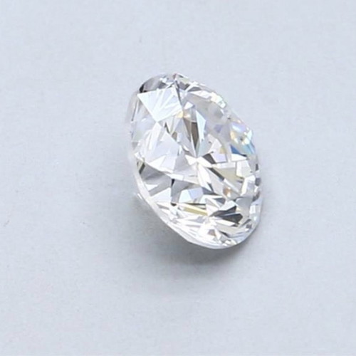 Natural diamond 0.42 carats VVS2 with engraving and certification