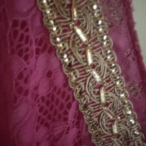 Maxi kimono dress Bibibo like new, pink lace