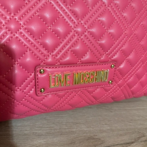 Love Moschino shoulder bag unused, pink