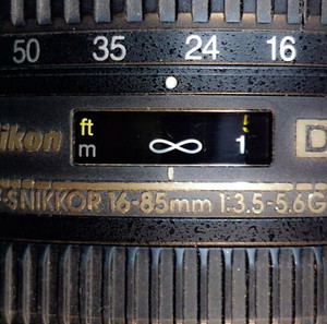 Nikon Φακός AF-S DX Nikkor 16-85mm f/3.5-5.6G ED VR Standard Zoom