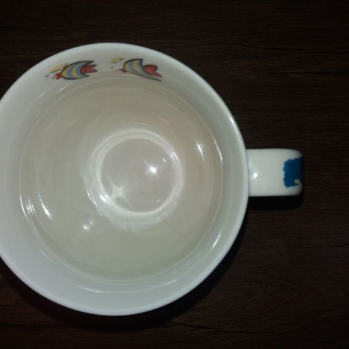 Porcelain mug 500 ml like new, large