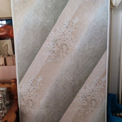 Bed with mattress used 190x90 with slats