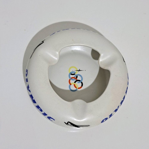 Ceramic collectible ashtray Property of Olympic Airways like new