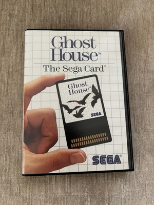 Ghost House Sega Master System Card complete