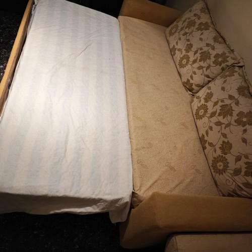 Sofa bed three-seater with mechanism, like new