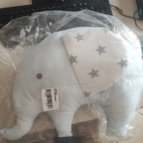 Elephant Pillow sky blue new
