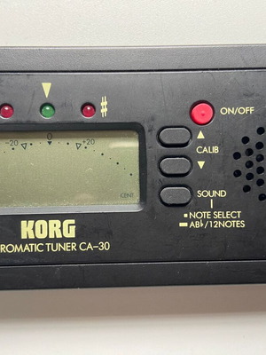 Korg CA-30 chromatic tuner like new