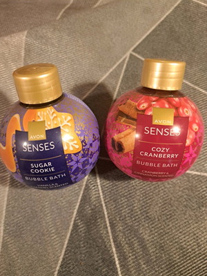 Avon Senses bubble bath and soap new