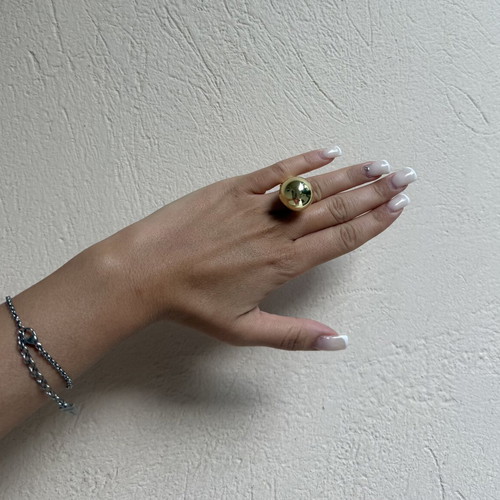 Gold ring new, adjustable, unique design