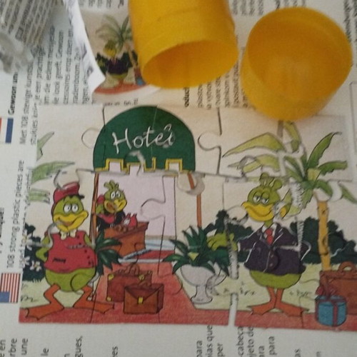 Kinder Surprise Puzzle used