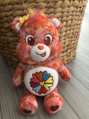 Care Bears Friend Bear λούτρινο σαν καινούργιο, σπάνια Tie-Dye έκδοση