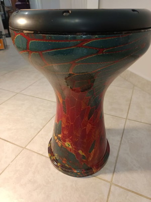 Remo Ergo-Crystal Doumbek 10" Mosaic darbuka