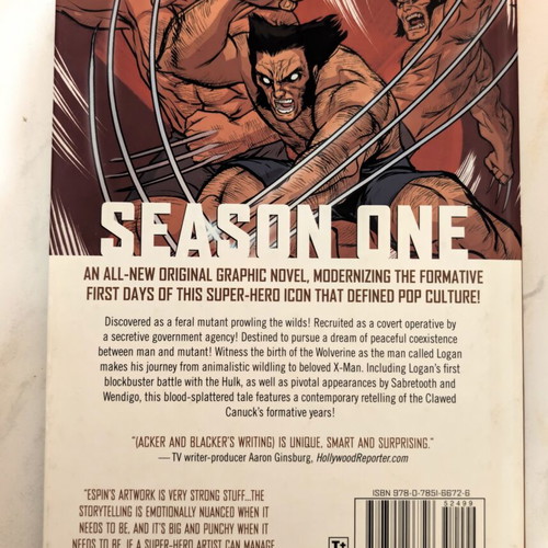 Marvel Comics Wolverine Season One hardcover