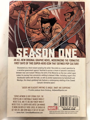 Marvel Comics Wolverine Season One hardcover