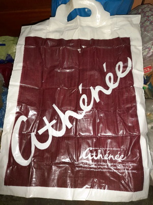Athénée collectible bag used from store