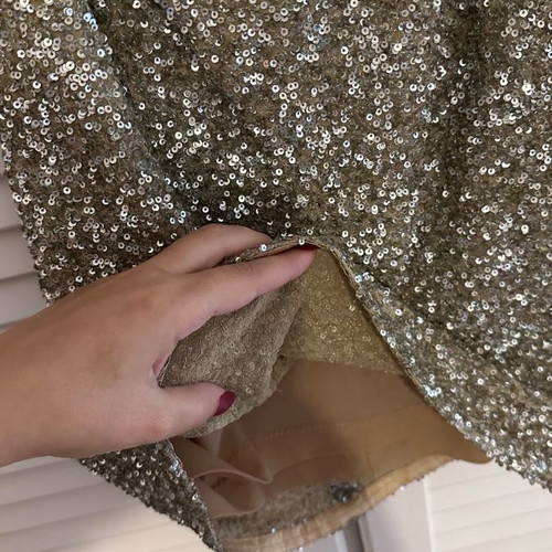 Panos Zinas haute couture dress used, mini, size S