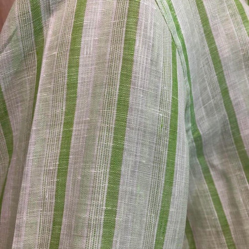 Oxford Company shirt new, size M, white and green linen