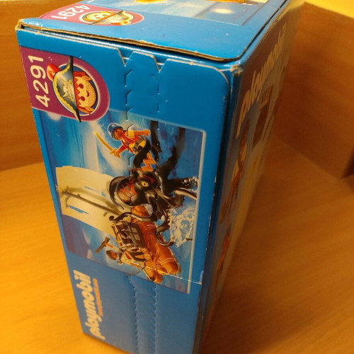 Playmobil 4291 Pirates Castaways with Raft and Giant Octopus new