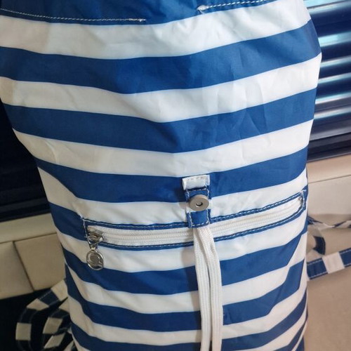 Invicta Minisac backpack 8L blue white stripes like new