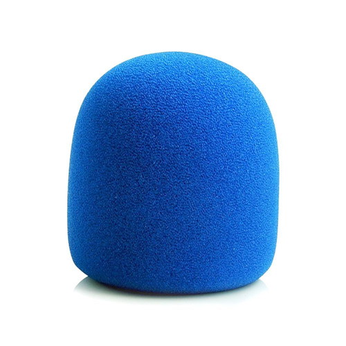 Microphone Windshield Sponge Blue new