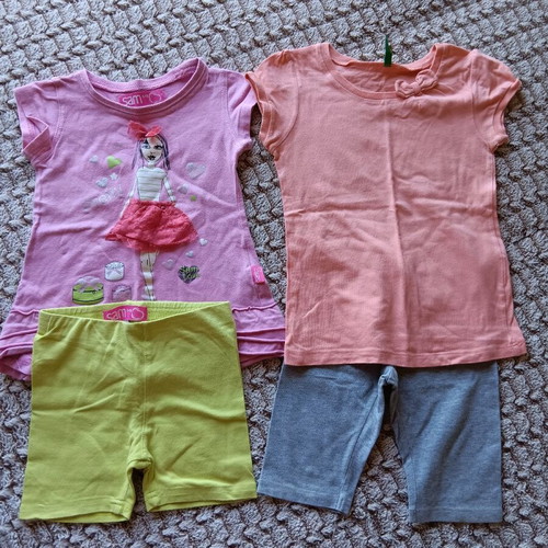 Summer clothes pack for 2-year-old girl like new