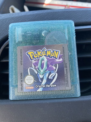 Nintendo Pokemon Crystal Game Boy Color cartridge like new
