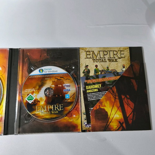 Empire Total War game PC μεταχειρισμένο, συλλεκτικό με βιβλιαράκια
