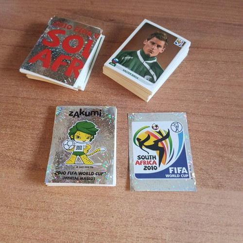 Panini FIFA World Cup 2010 stickers, pack of 154