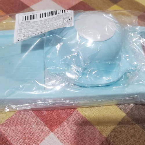 Vegetable cutter 5 in 1 new, blue color