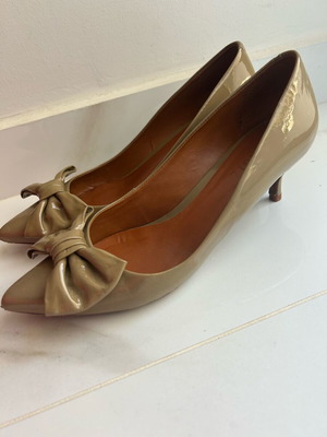 Schutz patent leather pumps used, size 39, beige