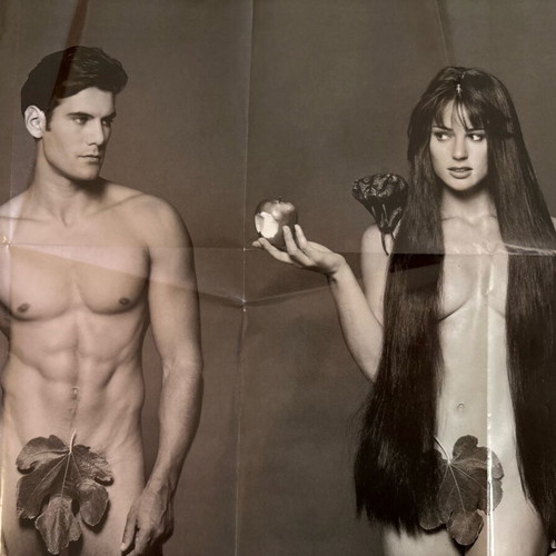 Collectible poster 1993 Adam and Eve Mississippi Jeans