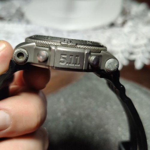 5.11 Tactical Series H.R.T watches used with digital and analog dial