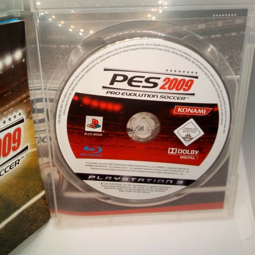 PS3 Pro Evolution Soccer 2009 game used