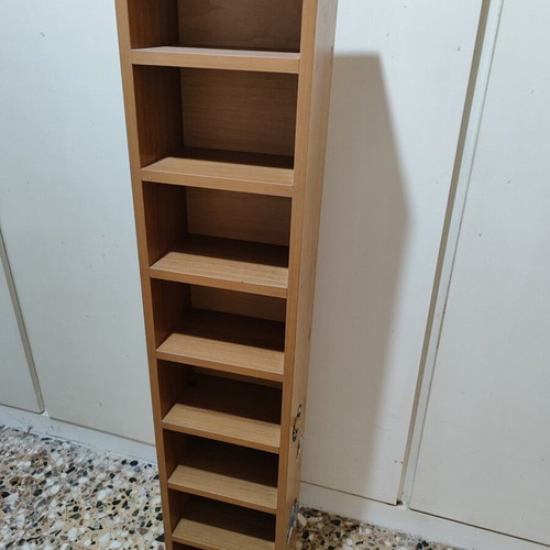 Shelf unit, 8 shelves, 123 cm height