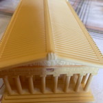 Parthenon with image projection system new