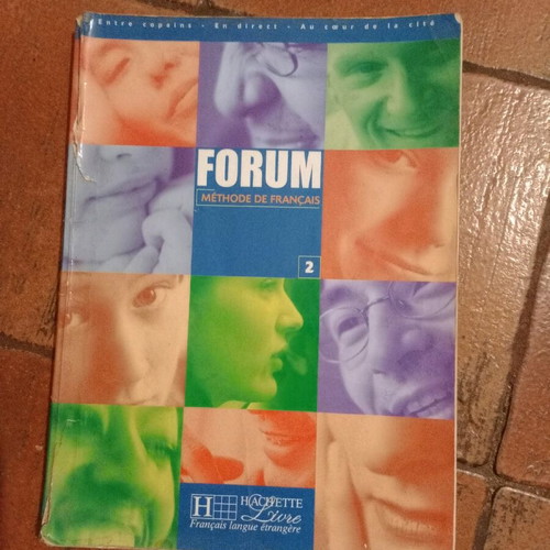 Hachette Forum 2 used French language book