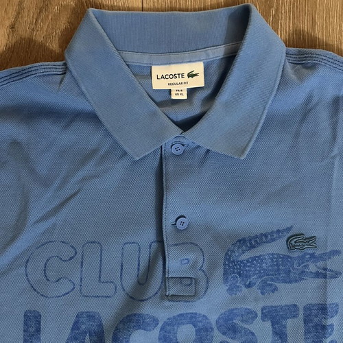 Lacoste polo shirt, blue, size XL