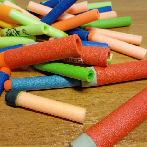 Nerf darts used