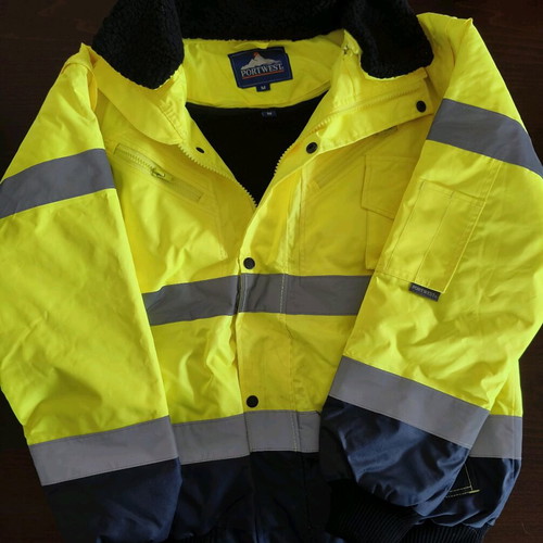 Portwest C465 High Visibility Jacket new, waterproof, medium