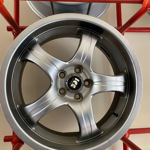 ICE Cool Racing rims used, set of 4, 8Jx17 5x100, good condition