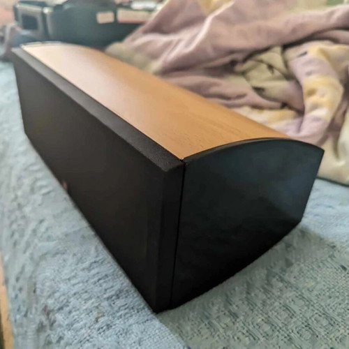 Morel Solus floor-standing speakers pair with center speaker used