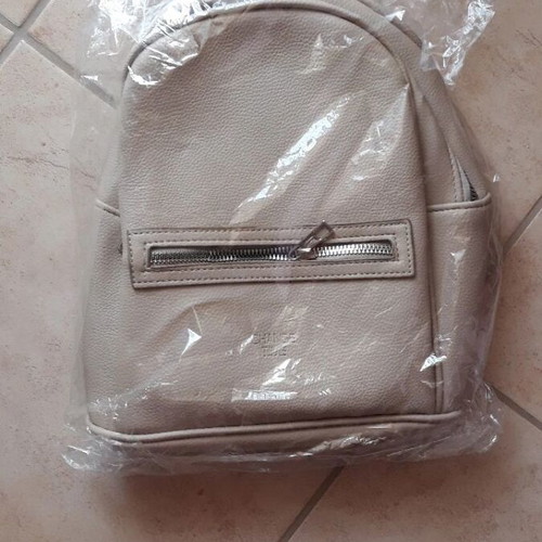 Trendyol backpack new, white and beige