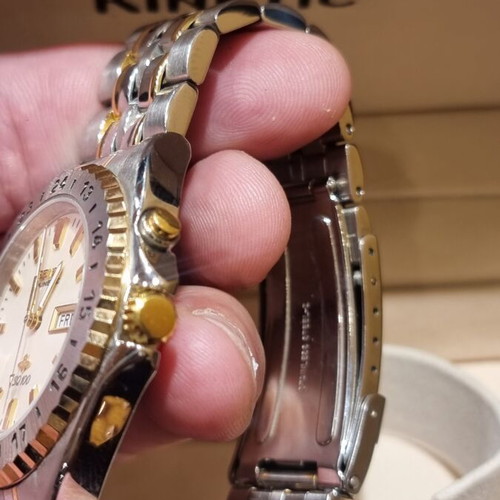 Seiko Kinetic SQ100 watch new old stock