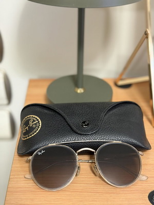 Ray Ban men's sunglasses used, gold color