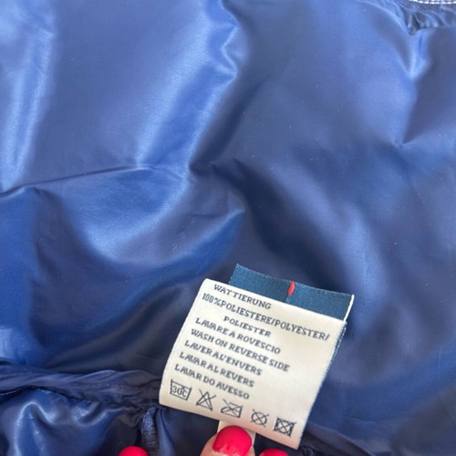 Spring vest jacket blue new, size M