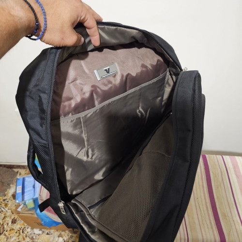 Roncato fabric backpack black new