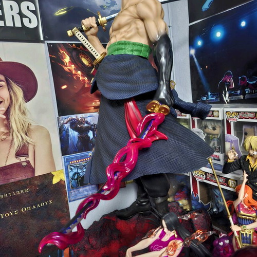 Roronoa Zoro super sized figure like new, height 73 cm