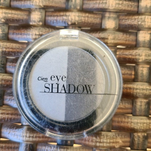 Cien eyeshadow 2 colors like new, light gray and dark gray